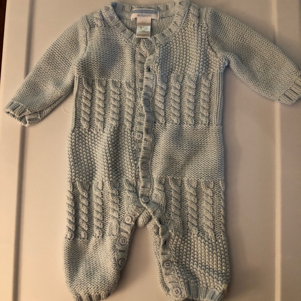 Janie and Jack baby boy one piece - 0-3 month